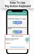 Big Buttons Typing Keyboard screenshot 2
