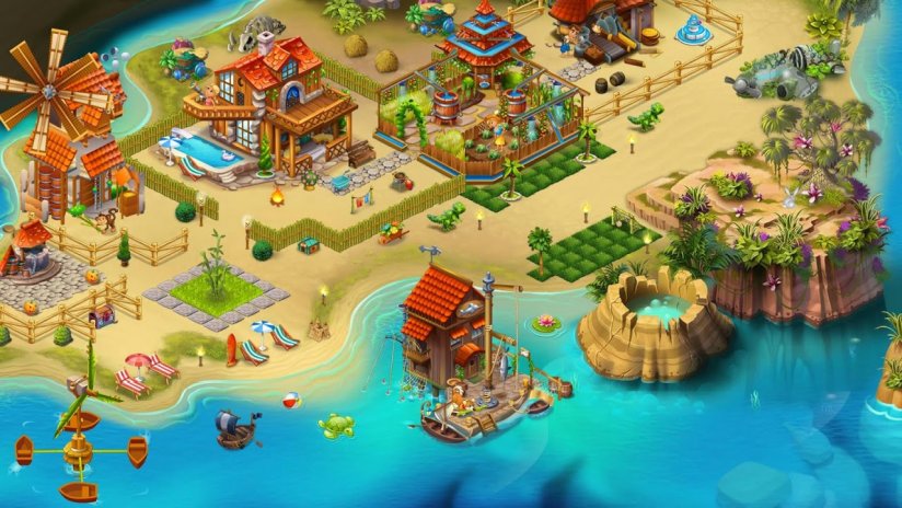 Tropic Trouble Match 3 Builder 5.31 Download APK for Android - Aptoide