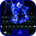 Neon Music Dj Keyboard Theme Icon