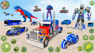 Truck Game - Car Robot Games screenshot 2