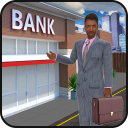 Virtual Bank Manager Real Cashier Simulator Icon