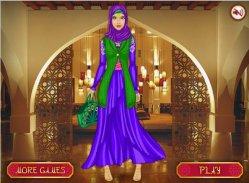 Hijab Modedesigner Spiel screenshot 0