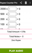 Rupee Counter Pro (Cash Calculator For India) screenshot 4