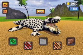 Angry Crocodile Family Simulator: Crocodile Attack screenshot 1