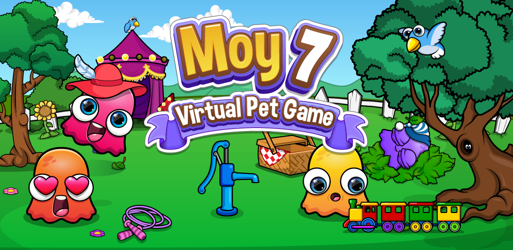 Jogando Moy 5 Virtual Pet Gamer 