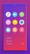 i XPERIA Theme | OS Style 12 screenshot 1