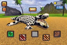 Angry Crocodile Family Simulator: Crocodile Attack screenshot 0