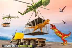 Wild Dino Truck Transport Game screenshot 7