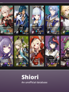 Shiori for Genshin: Unofficial screenshot 1