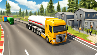 Oil Tanker Truck Drive Game 3D screenshot 4