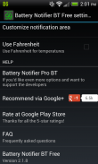 Battery Notifier BT Free screenshot 5