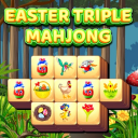 Easter Triple Mahjong.