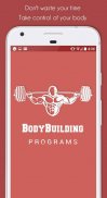 Bodybuilding Programs screenshot 0