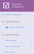 Pontos de Verificação Ergonômica screenshot 0