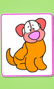 Coloring Game-Kids Pets Fun screenshot 5