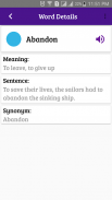 TOEFL Vocabulary screenshot 1