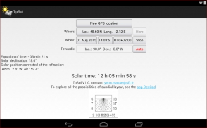 TpSol - your solar time screenshot 1