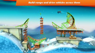 Bridge Constructor Stunts FREE screenshot 0