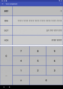 Binäre Rechner, Konverter & Übersetzer screenshot 7
