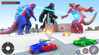 Gorilla Robot Car: Robot Games screenshot 1