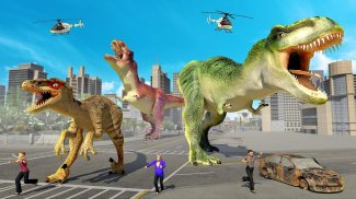 Dino City Attack Game – Dino War Simulator 2020 screenshot 4