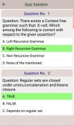 Automata Theory MCQs screenshot 7