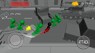 Stickman Killing Zombie 3D screenshot 5