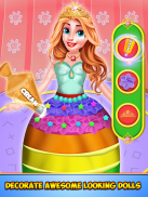 Doll Cake Maker juegos screenshot 2