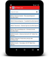 Indian Rail Offline Time Table screenshot 1