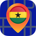 🔎Maps of Ghana: Offline Maps Without Internet Icon