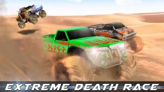 Monster Truck Desert Stunt Race screenshot 0