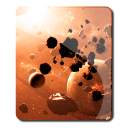 Asteroid Wars Moving Real HD Icon