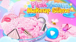 Pink Floam Makeup Slime screenshot 4