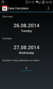 Date Calculator screenshot 0