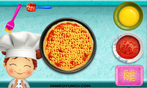 Lili Cooking Pizza screenshot 1