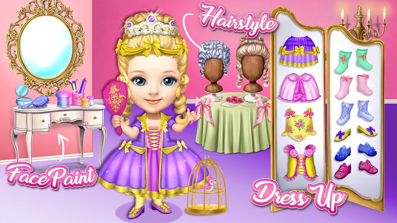 Pretty Little Princess - Dress Up, Hair & Makeup - Загрузить APK для  Android | Aptoide