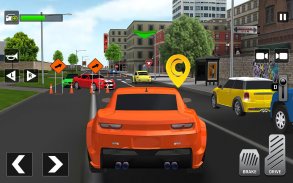 محاكي قيادة سيارات تاكسي المدن screenshot 4