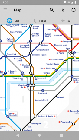 Tube Map Tfl London Underground Route Planner 5 8 14