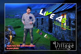 Village Photo Editor screenshot 4