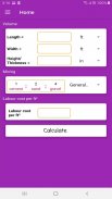 Concrete Calculator - Cement,Sand,Aggregate,Cost screenshot 4