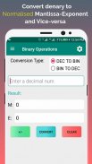 Total Binary Operations: Converter and Calculator screenshot 1