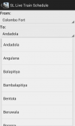 Sri Lankan Live Train Schedule screenshot 3