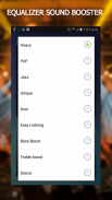 Equalizer Sound Booster screenshot 2