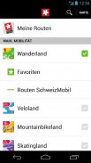 SchweizMobil screenshot 1