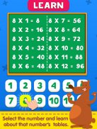 Multiplication Table Learning screenshot 3