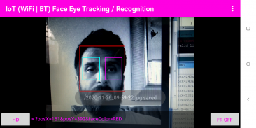 IoT (WiFi | BT) Face Eye Tracking / Recognition screenshot 14