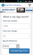 App Price Calculator screenshot 1