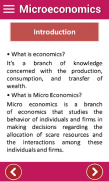 Microeconomics - Student App screenshot 0