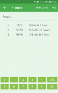 Bulls and Cows screenshot 5