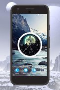 Moon Clock Live Wallpaper screenshot 1